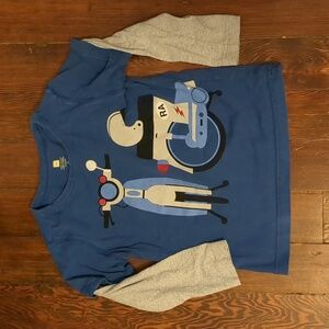 Tea Collection Motorcycle Layered Long Sleeve Tee 5